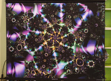Charger l'image dans la galerie, Changatrix tenture UV psychédélique fractal
