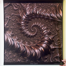 Charger l'image dans la galerie, The Dark Psychedelic trippy 3D Fractal UV Tapestry by Crealab108 Kho Pha Ngan