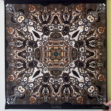 Load image into Gallery viewer, Antika Psychedelic Fractal Mandala UV Tapestry - Crealab108