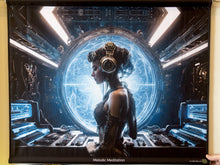 Charger l'image dans la galerie, Melodic meditation UV tapestry Crealab108 wall hanging backdrop