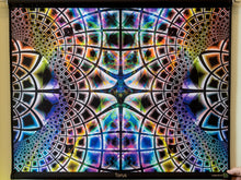 Load image into Gallery viewer, Torus UV Trippy Psychedelic Fractal Tapestry
