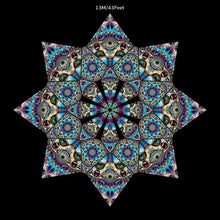 Charger l'image dans la galerie, Unison UV Canopy Set A B C D - trippy psychedelic festival party decor