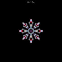 Charger l'image dans la galerie, Over dimension UV Canopy Set A B C D - trippy psychedelic festival party decor