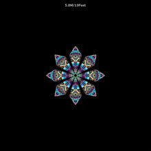 Charger l'image dans la galerie, Unison UV Canopy Set A B C D - trippy psychedelic festival party decor