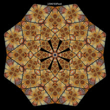 Load image into Gallery viewer, Bubble Ruptor UV Canopy Set A B C D - trippy psychedelic festival party decor