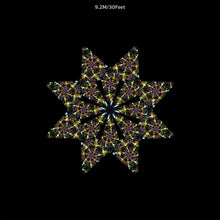 Charger l'image dans la galerie, Galactica UV Canopy Set A B C D - trippy psychedelic festival party decor