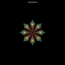 Charger l'image dans la galerie, UV festival party canopy psychedelic trippy black light ultra violet decoration by Crealab108