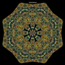 Load image into Gallery viewer, Crealab108 UV Canopy Canopy A B C D set 15M Visual Activation UV Canopy Set A B C D - trippy psychedelic festival party decor Visual Activation UV Canopy Set A B C D - trippy psychedelic festival party decor
