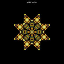 Load image into Gallery viewer, Crealab108 UV Canopy Canopy A B set 9.2M Ayamantra UV Canopy set A B C D - Trippy psychedelic festival party and home decor Ayamantra UV Canopy set A B C D - Trippy psychedelic festival party and home decor