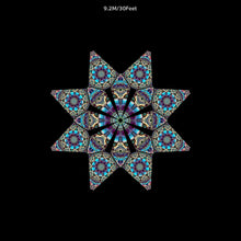 Load image into Gallery viewer, Crealab108 UV Canopy Canopy A B set 9.2M Unison UV Canopy Set A B C D - trippy psychedelic festival party decor Unison UV Canopy Set A B C D - trippy psychedelic festival party decor