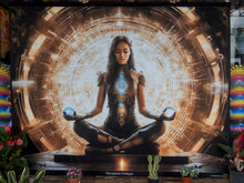 Load image into Gallery viewer, Crealab108 UV Tapestry 120/150cm - 47/59inches pockets up/down finishing Perception Analyse UV tapestry Perception Analyse UV tapestry