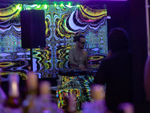 Load image into Gallery viewer, UV psychedelic tapestry by Crealab108 Koh Pha Ngan