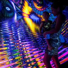 Charger l'image dans la galerie, Sweet Lake Sunset Psychedelic Fractal UV Tapestry - Crealab108