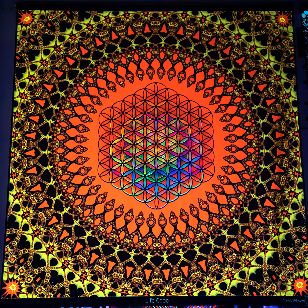 Mandala 568 Wall Tapestry by Mandala Of Life