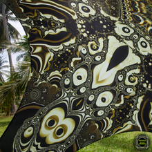Load image into Gallery viewer, Antika Psychedelic Fractal Mandala UV Tapestry - Crealab108