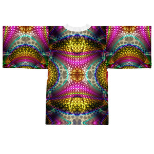 Experimental Area - Trippy Psychedelic Fractal Kimono Unisex