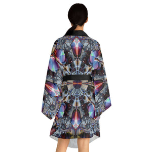 Other Dimension - Trippy Psychedelic Fractal Mandala Kimono
