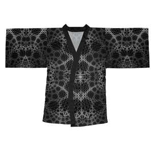 The Grid - Trippy Psychedelic Fractal Kimono Unisex