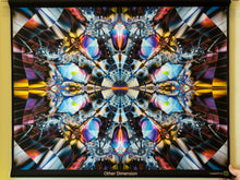 Charger l&#39;image dans la galerie, Other Dimension UV giant psychedelic trippy tapestry by crealab108 koh Pha Ngan
