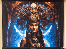 Charger l&#39;image dans la galerie, UV tapestry Pachamama inca goddess wall hanging backdrop by crealab108 Koh Pha Ngan
