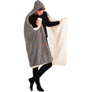 Flicker Hooded Blanket - AOP