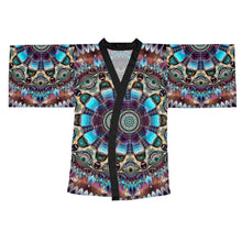 Load image into Gallery viewer, Unison - Trippy Psychedelic Fractal and sacred Geometry Mandala Kimono Unisex
