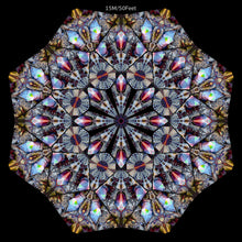 Charger l&#39;image dans la galerie, Over dimension UV Canopy Set A B C D - trippy psychedelic festival party decor
