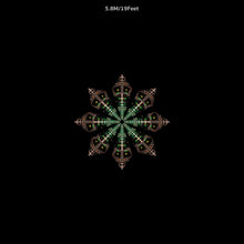 Charger l&#39;image dans la galerie, Galactiverse UV Canopy Set A B C D - trippy psychedelic festival party decor
