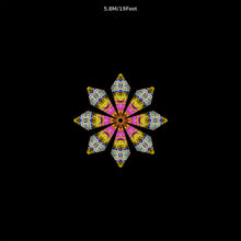 Load image into Gallery viewer, Experimental Area UV Canopy Set A B C D - trippy psychedelic festival party decor
