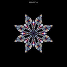 Charger l&#39;image dans la galerie, Over dimension UV Canopy Set A B C D - trippy psychedelic festival party decor
