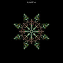 Charger l&#39;image dans la galerie, Galactiverse UV Canopy Set A B C D - trippy psychedelic festival party decor
