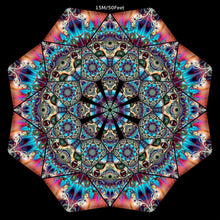 Charger l&#39;image dans la galerie, Unison UV Canopy Set A B C D - trippy psychedelic festival party decor
