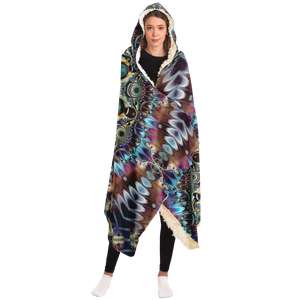 Unison Hooded Blanket - AOP