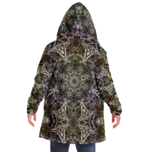 Load image into Gallery viewer, Primaterra Cosmic Fractal Cloak ,Hoodie Blanket, Psychedelic Hooded, Festival Blanket
