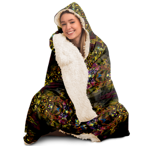 Totem Hooded Blanket - AOP