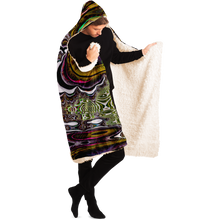 Charger l&#39;image dans la galerie, Changatrix Hooded Blanket - AOP
