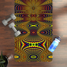 Load image into Gallery viewer, Dance for Sun - Rubber Yoga Mat Fractal
