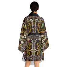 Load image into Gallery viewer, Changatrix - Trippy Psychedelic Fractal Kimono Unisex
