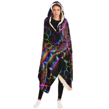 Load image into Gallery viewer, Experimental Area Hooded Blanket - AOP

