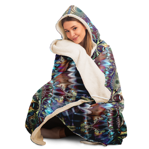 Unison Hooded Blanket - AOP