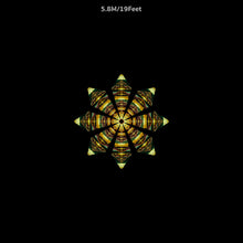 Load image into Gallery viewer, Ayamantra UV Canopy set A B C D - Trippy psychedelic festival party and home decor
