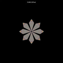 Load image into Gallery viewer, Flicker UV Canopy Set A B C D - trippy psychedelic festival party decor
