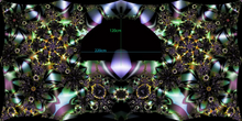 Load image into Gallery viewer, Galactica UV DJ Booth Tapestry 3/6Meters - 120/240 inches Galactica UV DJ Booth Tapestry 3/6Meters - 120/240 inches Crealab108
