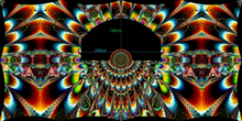 Load image into Gallery viewer, Geronima UV DJ Booth Tapestry 3/6Meter - 120/240 inches Geronima UV DJ Booth Tapestry 3/6Meter - 120/240 inches Crealab108
