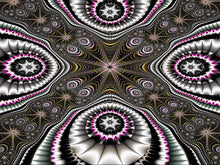 Load image into Gallery viewer, High Fly UV Psychedelic Fractal Tapestry Wall Hanging Backdrop
