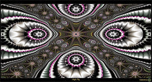 Charger l&#39;image dans la galerie, High Fly tenture UV psychédélique fractal
