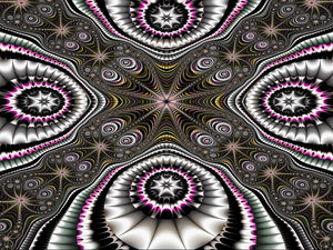 High Fly UV Psychedelic Fractal Tapestry Wall Hanging Backdrop