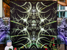 Load image into Gallery viewer, UV Tapestry Evil world money system by Crealab108
