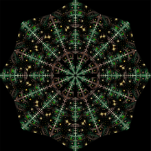 Load image into Gallery viewer, Galactiverse UV Canopy  trippy psychedelic festival party decor

