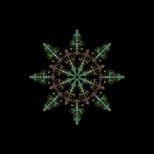 Load image into Gallery viewer, Galactiverse UV Canopy  trippy psychedelic festival party decor
